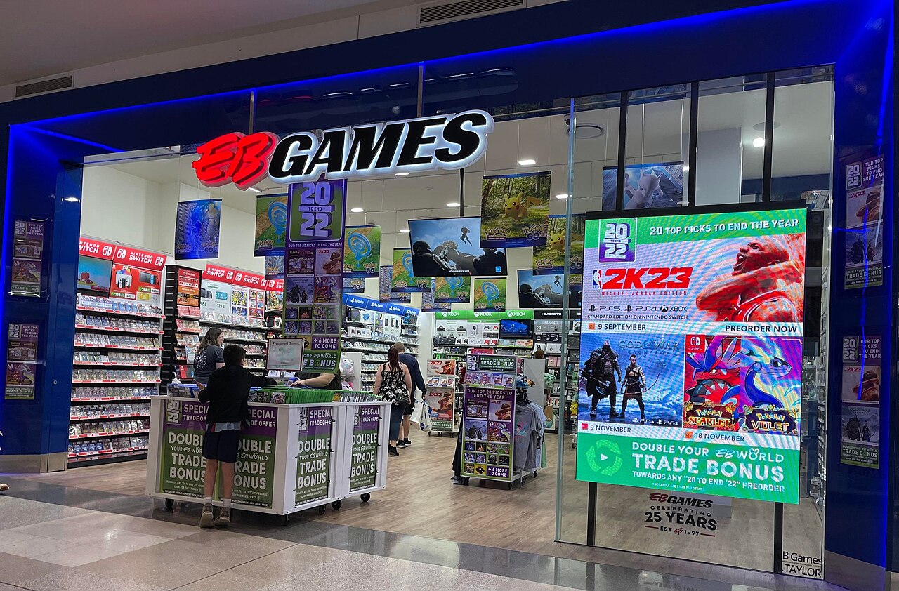 Nintendo store within a store